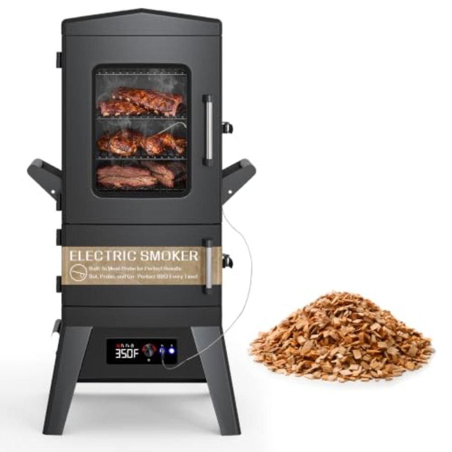 Electric Smoker Bbq - Large Vertical Electric Smoker Grill for