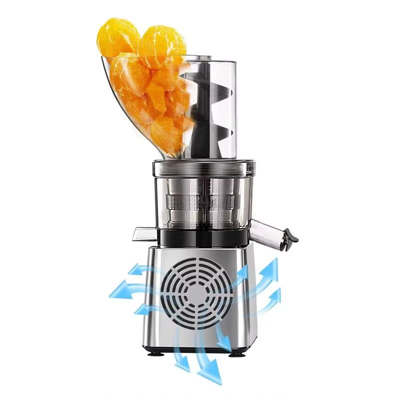 Juicer Cold Press Slow - 500W Commercial High Productivity Big Mouth