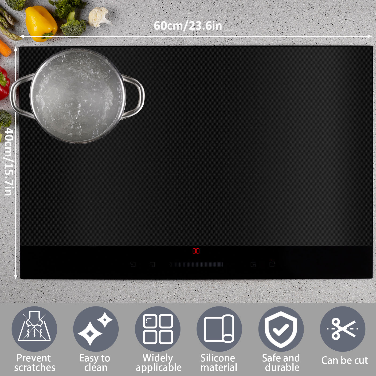 Induction Cooker Cover Silicon - Kitchen Appliances Electric Stove 评论和价格
