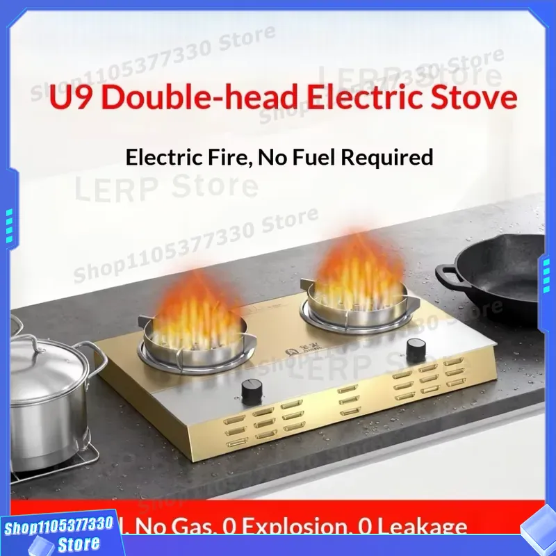 3000W Double Burner Electric S - Kitchen Appliances Electric Stove 评论和价格