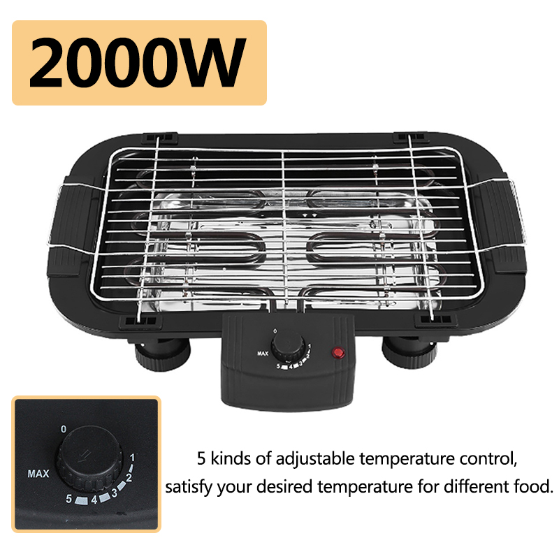 Household Smokeless Grill 2000 - Electric Smoker Bbq 评论和价格