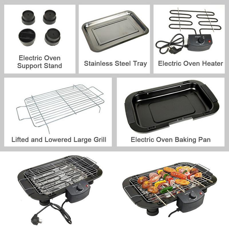 Household Smokeless Grill 2000 - Electric Smoker Bbq 评论和价格